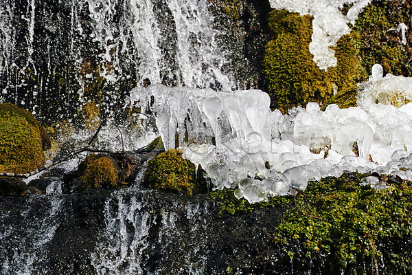 사람없음 JPG 포토 겨울 겨울풍경 계곡 계절 고드름 돌(바위) 물 바위(돌) 야외 얼음 이끼 자연 주간 폭포 풍경(경치)