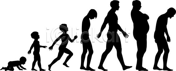 성장 10대 사람 성인 아기 어린이 EPS 실루엣 일러스트 해외이미지 걷기 그래픽 노화 디자인 세대 윤곽 진행 해외202004 해외일러스트