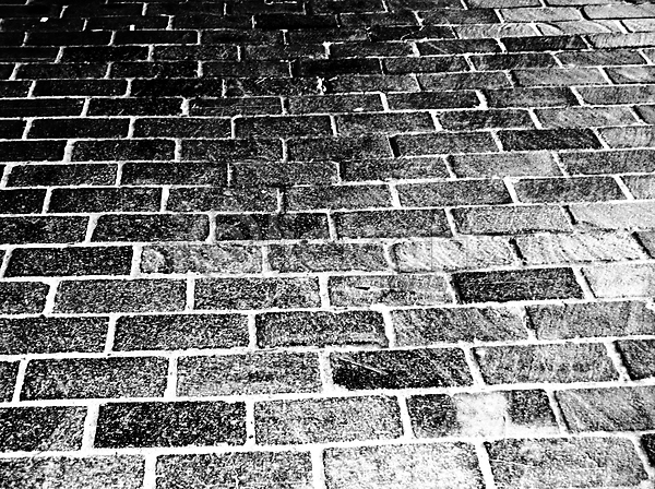 사람없음 JPG 포토 해외이미지 흑백 도시 모서리 바닥 백그라운드 벽 벽돌 빛 어둠 질감 추상 패턴 해외202004