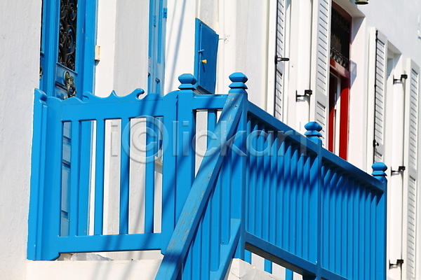 사람없음 JPG 포토 해외이미지 건물 그리스 도시 맑음 산토리니 여름(계절) 여행 유럽 주택 파란색 풍경(경치) 해외202004 휴양지 흰색
