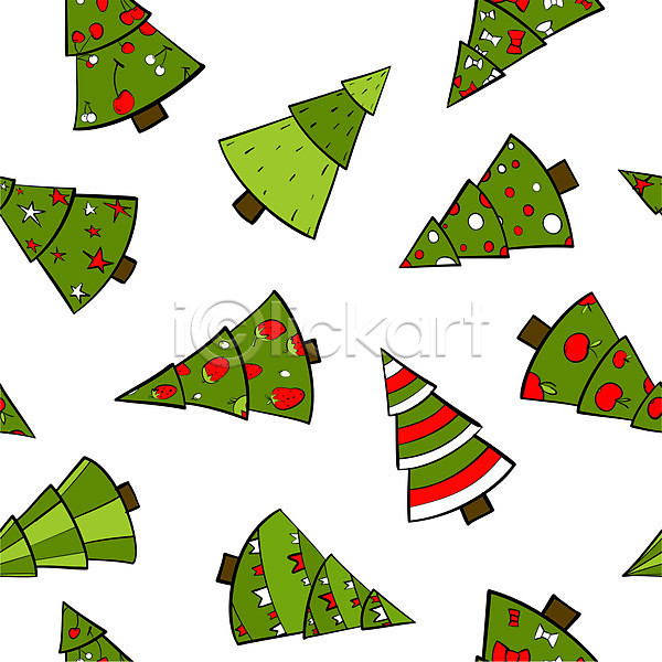 EPS 일러스트 해외이미지 12월 그래픽 그림 나무 디자인 만화 미술 백그라운드 벽지 복고 새해 수확 스타일 심볼 심플 엘리먼트 인쇄 자연 장식 정사각형 종이 초록색 추상 크리스마스 패턴 해외202004 휴가