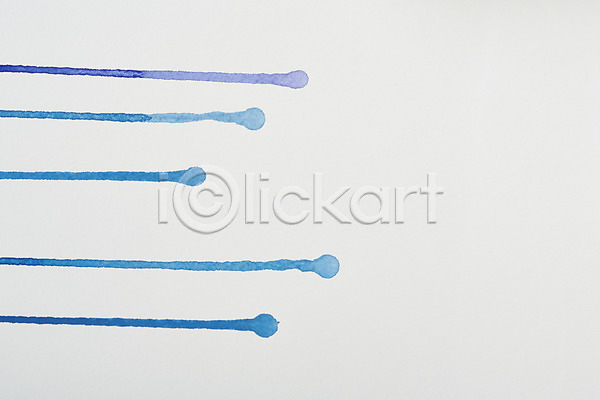 사람없음 JPG 포토 물감 미술도구 백그라운드 선 수채화(물감) 스튜디오촬영 질감 컬러 파란색 표현