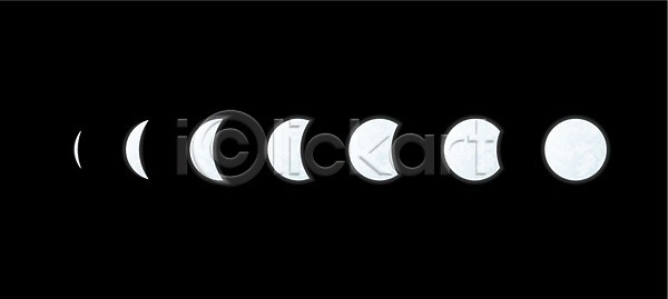 변화 새로움 EPS 일러스트 해외이미지 가득함 검은색 과학 궤도 그림자 단계 달 달빛 묘사 백그라운드 분화구 세계 순환 야간 여의주 우주 월 인공위성 자연 점성술 천문학 초승달 컨셉 코스모스 태양 표면 하늘 해외202004 해외일러스트 행성 흰색