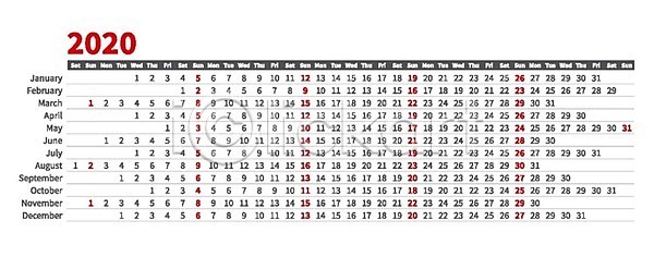 새로움 EPS 일러스트 템플릿 해외이미지 11월 12월 1월 2월 4월 6월 7월 9월 계절 그래픽 날짜 다이어리 달력 디자인 벽 봄 비즈니스 사무실 수요일 숫자 시간 심플 연도 월 이벤트 일요일 일주일 주머니 페이지 포스터 해외202004 해외일러스트 회사 휴가