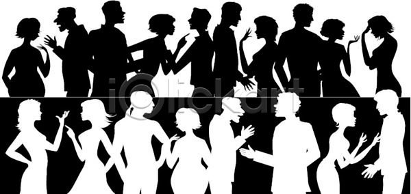 분노 사람 EPS 실루엣 일러스트 해외이미지 가족 검은색 고립 관계 그룹 날짜 대화 많음 분쟁 설명 싸움 이슈 일러캐릭터 제비 줄서기 충돌 친구 캐릭터 커플 코믹 표현 해외202004 해외일러스트 흰색