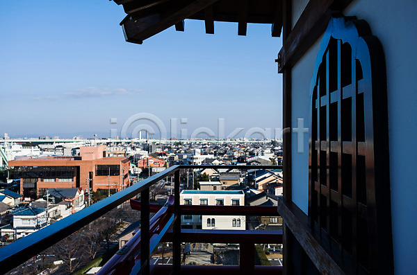 사람없음 JPG 포토 건물 건축물 구름(자연) 기요스성 난간 도시 도시풍경 성 아시아 야외 일본 주간 주택 창문 풍경(경치) 하늘 해외풍경
