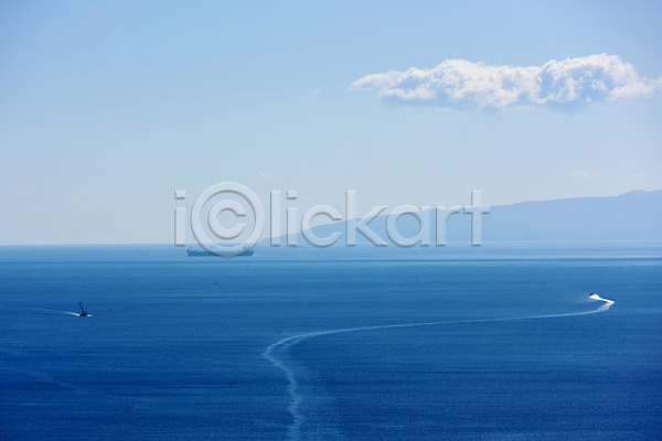사람없음 JPG 포토 구름(자연) 물 바다 배(교통) 섬 야외 자연 주간 풍경(경치) 하늘