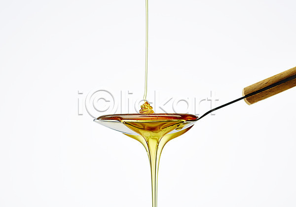 사람없음 JPG 포토 꿀 백그라운드 벌꿀 수저 숟가락 스튜디오촬영 실내 음식