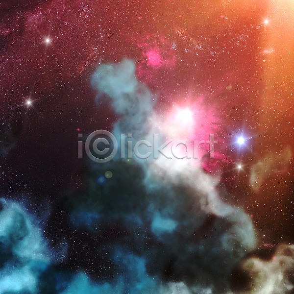 신비 화려 사람없음 3D JPG 디지털합성 편집이미지 디지털아트 백그라운드 별 빨간색 성단 우주 은하수(은하) 컬러