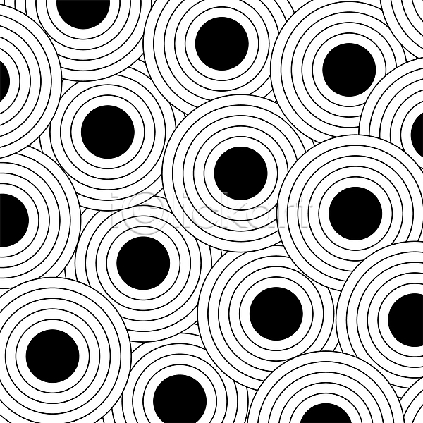 사람없음 JPG 일러스트 포토 해외이미지 검은색 그래픽 디자인 반지 백그라운드 복고 원형 윤곽 점 추상 큼 패턴 해외202004 흰색