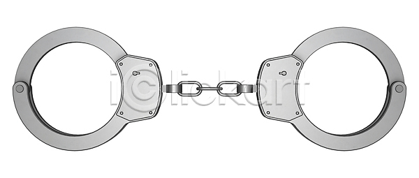 범죄 법 사람없음 3D JPG 일러스트 포토 해외이미지 감옥 경찰 고립 공정 교도소 금속 도둑 만들기 백그라운드 보안 소매 수갑 안전 잠금 제어 죄수 철강 체포 해외202004 해외포토 흰색