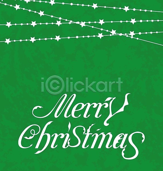 축하 사람없음 EPS 일러스트 해외이미지 디자인 레터링 메리크리스마스 백그라운드 별 초록색 크리스마스 해외202004 흰색