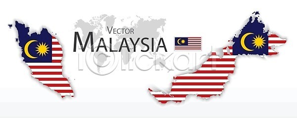 사람없음 3D EPS 일러스트 해외이미지 깃발 말레이시아 백그라운드 세계 아시아 지구 지도 해외202004 해외일러스트