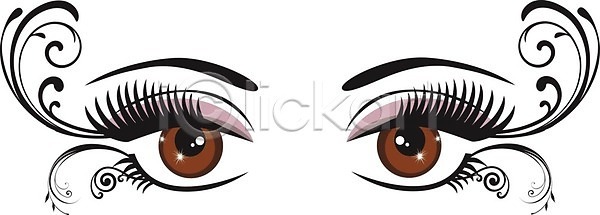 부드러움 신비 사람 여자 EPS 일러스트 해외이미지 건강 결백 고립 그래픽 붓꽃 빛 속눈썹 심볼 싱글 응시 정확 초록색 추상 클립 파란색 해외202004 해외일러스트