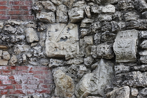 사람없음 JPG 포토 해외이미지 A 건축양식 그림 도시 바위 백그라운드 벽 벽돌 성 역사 해외202004