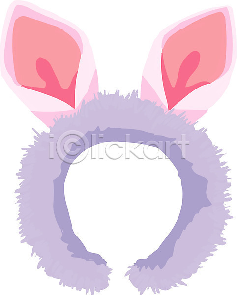 사람없음 EPS 아이콘 공상 기념일 머리띠 머리장식 잡화 축제 클립아트 토끼 토끼머리띠 할로윈