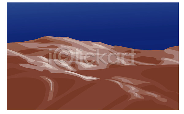 사람없음 EPS 일러스트 모래 사막 자연 클립아트 풍경(경치)