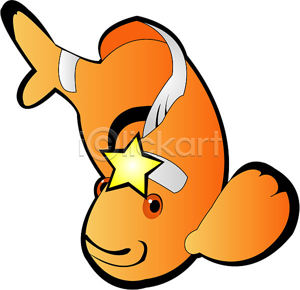 상상 사람없음 EPS 아이콘 동물 물고기자리 별 별자리 붕어 어류 운세 척추동물