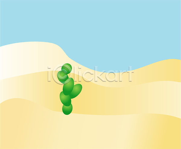 사람없음 EPS 일러스트 모래 백그라운드 사막 선인장 야외 오아시스 자연 주간 클립아트 풍경(경치) 하늘