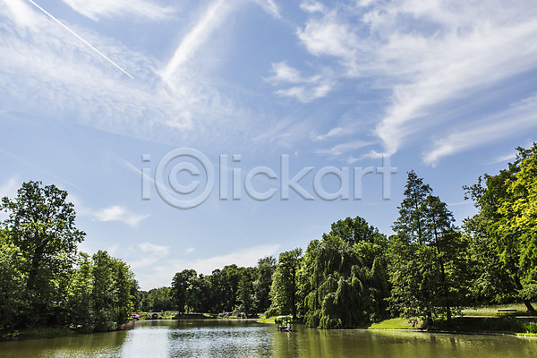 사람없음 JPG 포토 공원 구름(자연) 나무 동유럽 바르샤바 식물 야외 와지엔키공원 유럽 자연 주간 폴란드 풍경(경치) 하늘 해외풍경 호수