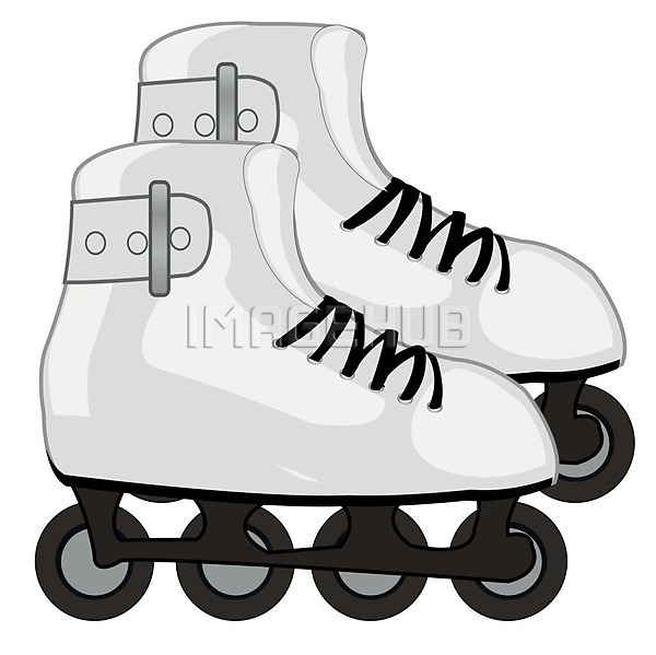 EPS 아이콘 일러스트 해외이미지 그래픽 놀이 달리기 레이싱 롤러 바퀴 스케이트 스포츠 승차 신발 오브젝트 테이프 학교 해외202004 흰배경