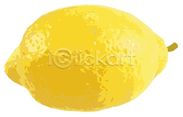 사람없음 EPS 일러스트 해외이미지 노란색 레몬 해외202004