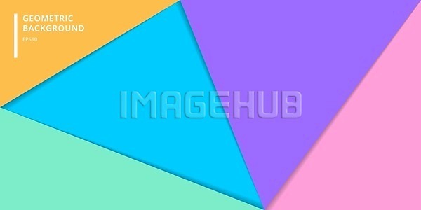 사람없음 EPS 일러스트 해외이미지 그래픽 노란색 디자인 레이아웃 백그라운드 보라색 지오메트릭 추상 컬러풀 패턴 플랫 해외202004 해외일러스트