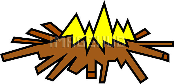 뜨거움 EPS 일러스트 해외이미지 고립 그리기 그림 만화 모닥불 목재 빨간색 장작 해외202004 해외일러스트 화상