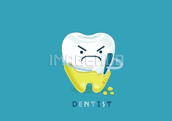아이디어 EPS 일러스트 해외이미지 건강 건강식 디자인 치과의사 치아 치약 칫솔 컨셉 해외202004