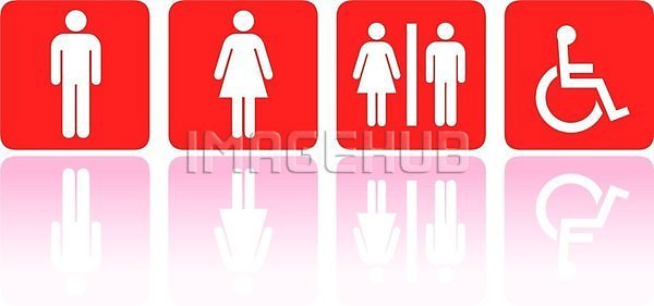 남자 여자 EPS 실루엣 일러스트 해외이미지 고립 모양 변기통 사인 서명 성별 심볼 장애인 해외202004 해외일러스트 화장실