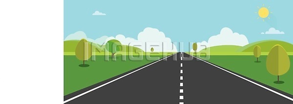 EPS 일러스트 해외이미지 고속도로 구름 굴곡 그래픽 길 나무 내추럴 도로 땅 만화 미술 방법 밭 백그라운드 봄 산 수평선 숲 스타일 시골 아스팔트 야외 언덕 여름 여행 자연 장면 초록색 파란색 풍경 플랫 하늘 해외202004 해외일러스트 환경