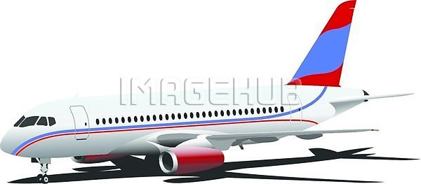 EPS 실루엣 일러스트 해외이미지 공항 교통시설 날개 모션 바퀴 방향 비행기 상업 승객 여행 이륙 하늘 해외202004 해외일러스트 활주로