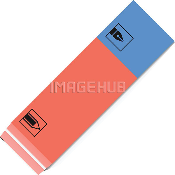 EPS 아이콘 일러스트 해외이미지 고무 그리기 그림 디자인 분홍색 빨간색 소재 숫자 신호 연필 오브젝트 잉크 재산 정보 지우개 파란색 패턴 해외202004