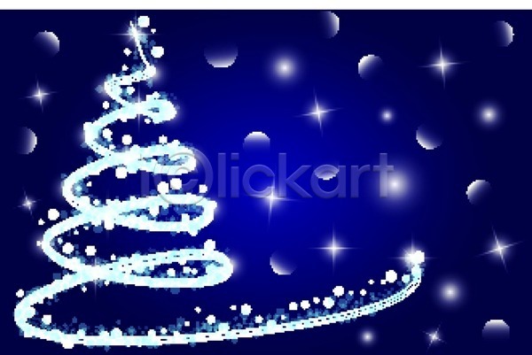 축하 사람없음 EPS 일러스트 해외이미지 겨울 디자인 반짝임 백그라운드 별 크리스마스 크리스마스트리 파란색 해외202004