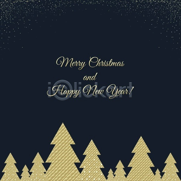 축하 사람없음 EPS 일러스트 해외이미지 12월 겨울 금색 남색 디자인 반짝임 백그라운드 축제 크리스마스 크리스마스트리 타이포그라피 포스터 해외202004