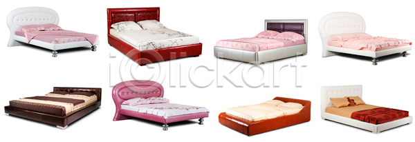 우아함 휴식 사람없음 JPG 포토 해외이미지 가구 가죽 갈색 고립 내부 노란색 베개 빨간색 사무실 세트 수집 스타일 실내 싱글 유행 장식 조립 주택 침대 해외202004 해외포토 흰색