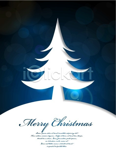 축하 사람없음 EPS 일러스트 해외이미지 겨울 디자인 크리스마스 크리스마스트리 파란색 해외202004 흰색