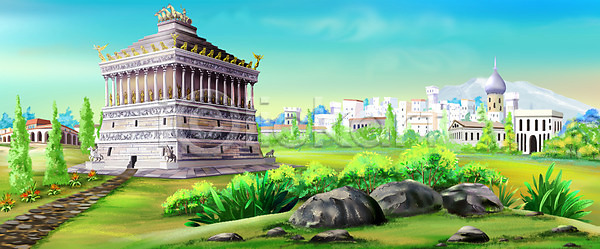 사람없음 JPG 일러스트 포토 해외이미지 가득함 그림 디지털 만화 무덤 백그라운드 식물 신화 야외 여름 정원 천연기념물 칠면조 풍경 해외202004 해외포토