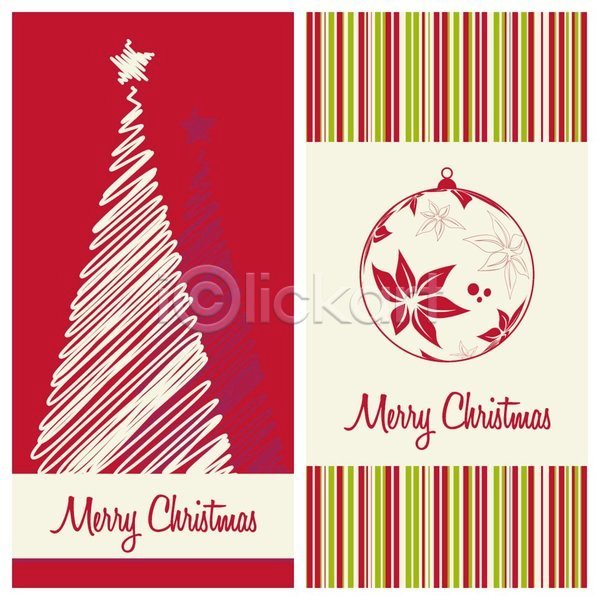 행복 사람없음 EPS 일러스트 해외이미지 겨울 꽃무늬 디자인 백그라운드 별 빨간색 오너먼트 장식 장식볼 줄무늬 초록색 크리스마스 크리스마스장식 크리스마스트리 해외202004
