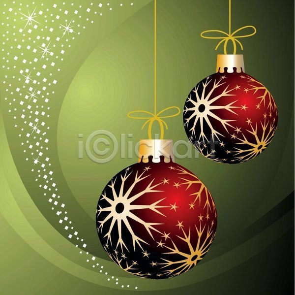 사람없음 EPS 일러스트 해외이미지 눈꽃무늬 매달리기 반짝임 백그라운드 별 빨간색 장식 초록색 크리스마스 크리스마스장식 해외202004