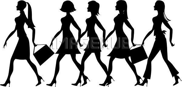 산책 EPS 일러스트 해외이미지 걷기 그룹 친구 해외202004 해외일러스트