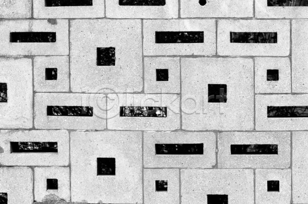 사람없음 JPG 포토 해외이미지 건축양식 디자인 모자이크 바위 백그라운드 벽 벽돌 블록 정사각형 질감 콘크리트 패턴 해외202004