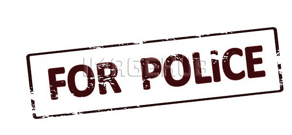 EPS 일러스트 해외이미지 경찰 고무 그런지 빨간색 사인 심볼 우표 잉크 직사각형 컨셉 텍스트 해외202004 해외일러스트 힘