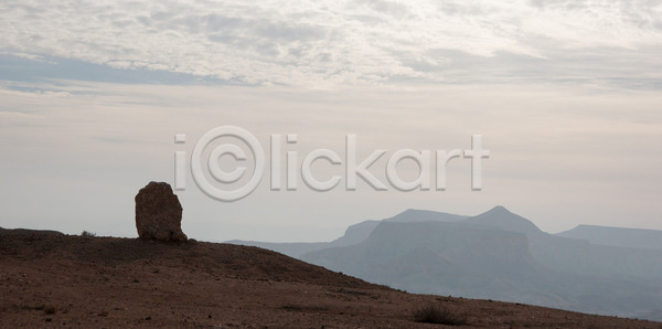 사람없음 JPG 포토 해외이미지 구름 바위 사막 산 여행 여행객 이스라엘 파란색 하늘 하이킹 해외202004 해외포토