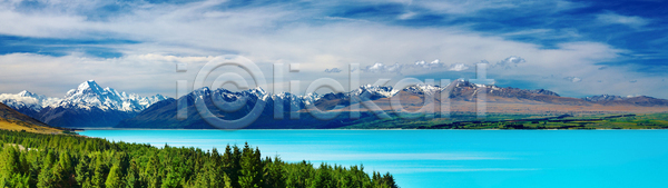 새로움 사람없음 JPG 포토 해외이미지 계곡 구름 남쪽 눈내림 등산 물 빙하 산 산악지대 생태학 숲 알프스 암초 여름 요리 웅장함 자연 절정 초록색 터키석 파노라마 풍경 하늘 해외202004 해외포토 호수 환경