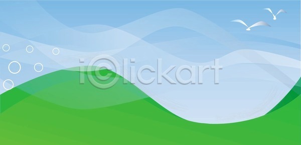 침묵 평화 EPS 일러스트 해외이미지 곡선 구름 그래픽 그림 미술 밭 백그라운드 봄 소용돌이 시골 언덕 여름 조류 초록색 추상 파도 파란색 하늘 해외202004 해외일러스트 환경