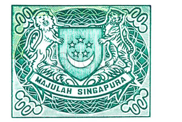 사람없음 JPG 포토 해외이미지 닫기 돈 무기 심볼 싱가폴 전국 지폐 쪽지 코트 팔 해외202004 휘장