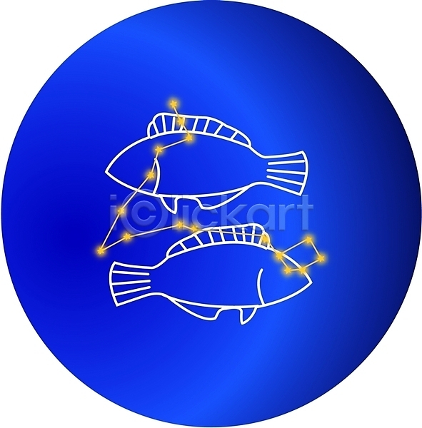 사람없음 EPS 일러스트 동물 물고기자리 별 별자리 어류 우주 운세 척추동물 클립아트