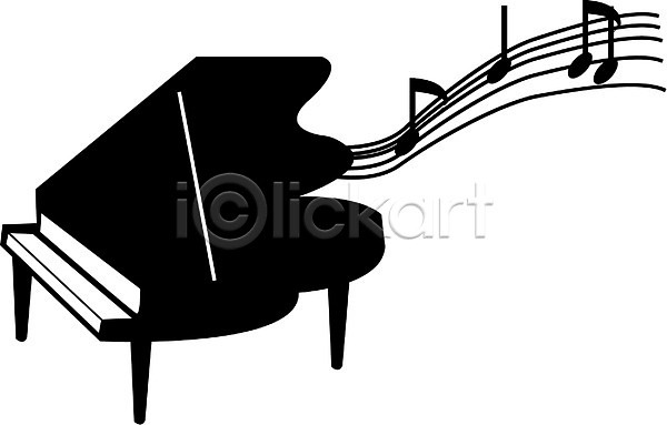 사람없음 EPS 아이콘 건반 건반악기 그랜드피아노 악기 연주 음악 음표 피아노(악기)