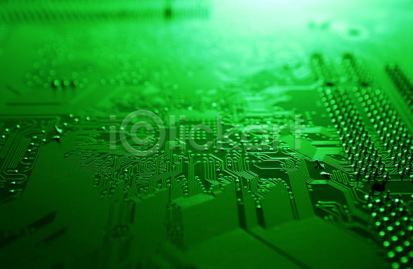 사람없음 JPG 포토 과학 메인보드 반도체 백그라운드 부속품 산업재료 스튜디오촬영 알림판 전자 집적회로 초록색 컴퓨터부품 컴퓨터용품 콘덴서 하이테크 회로판